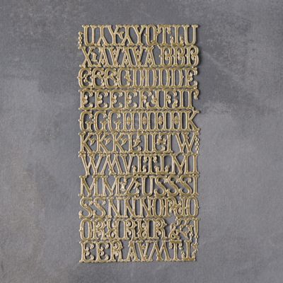 Dresden Foil Letters