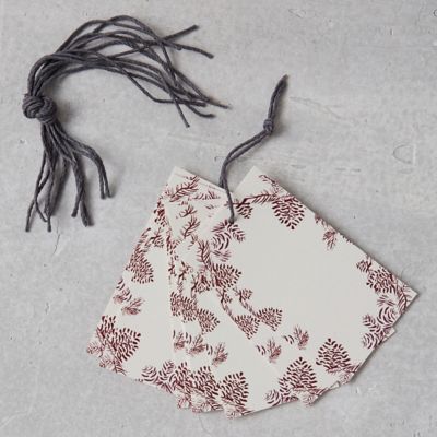 Pinecone Gift Tags, Set of 10