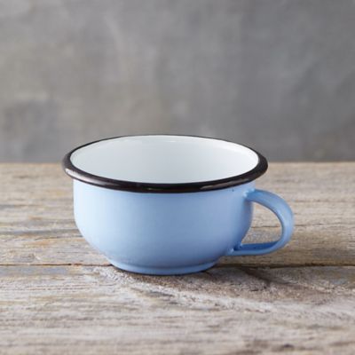 Pastel Enamel Teacup