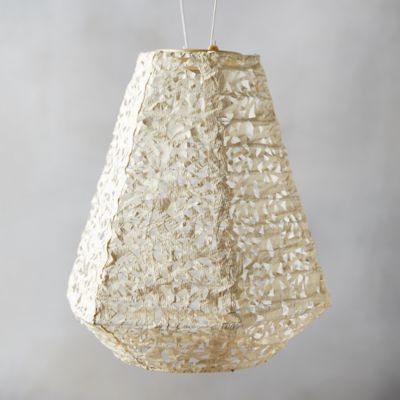 Floral Lace Battery Lantern, Oval - Terrain