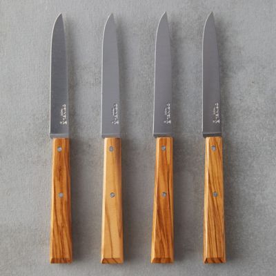 Opinel Olivewood Steak Knife Set
