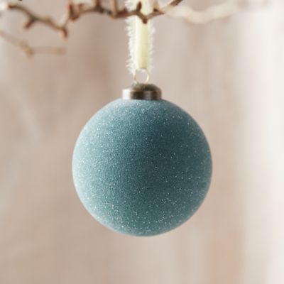 Glittered Glass Ornament