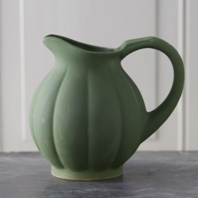 Bourgogne Pumpkin Pitcher, Wide Mouth