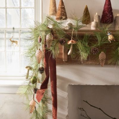 Shop the Look: Autumn-to-Holiday Forest Mantel