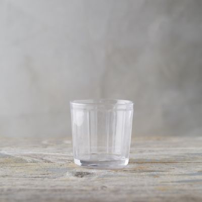 Faceted Glass Tumbler