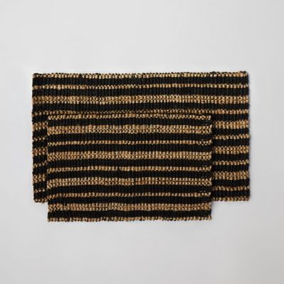Multi Stripe Jute Doormat Terrain