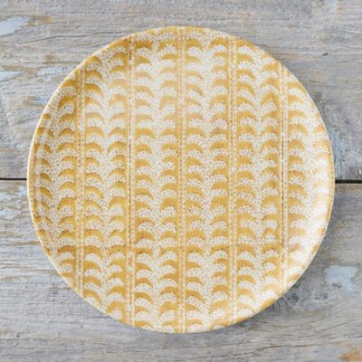 Color Burst Melamine Plate