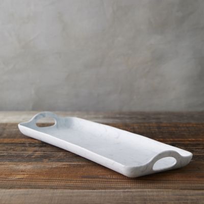 Faux Sea Glass Serving Tray, Rectangle