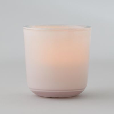 Colored Glass Tea Light Holder