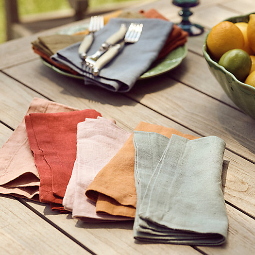 View larger image of Lithuanian Linen Napkins, Set of 2