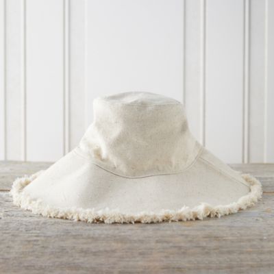 canvas sun hat