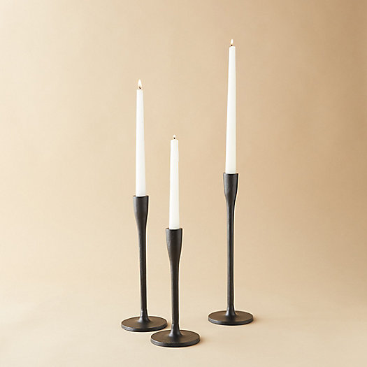View larger image of Matte Black Candlestick