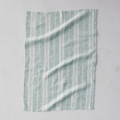 Lithuanian Linen Dish Towel, Multi Stripe