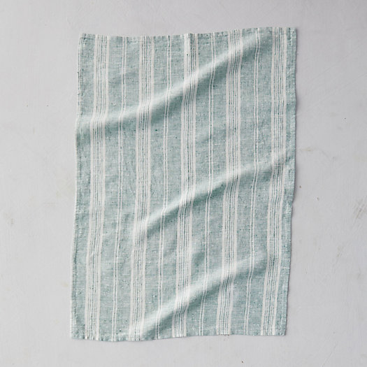 View larger image of Lithuanian Linen Dish Towel, Multi Stripe