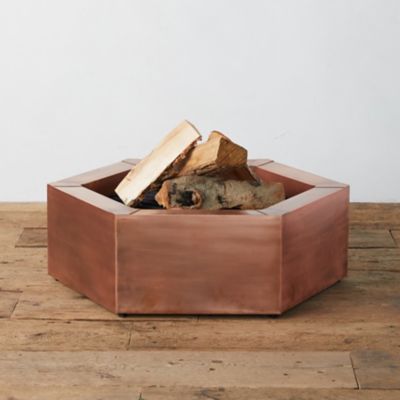 Hexagon Copper Fire Pit Terrain