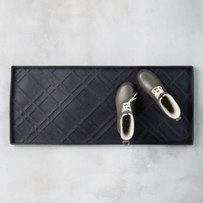 Geo Lines Rubber Boot Tray