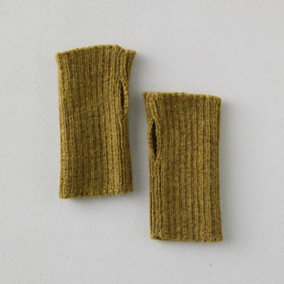 woven fingerless gloves