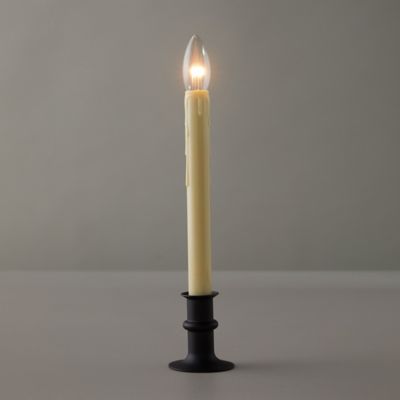 Adjustable Window LED Taper Candle