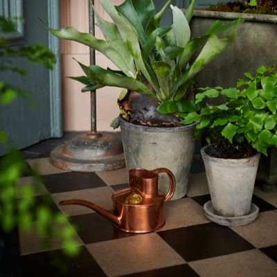 Vintage Small Sectional Copper Tea Pot For Hanging Pot Holders