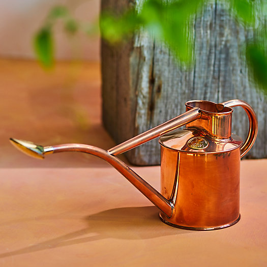 View larger image of Haws 1 Liter Copper Watering Can + Mister Gift Set