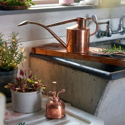Haws 1 Liter Copper Watering Can + Mister Gift Set