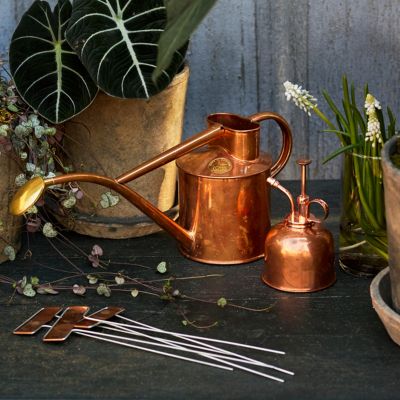 Haws 1 Liter Copper Watering Can + Mister Gift Set Terrain