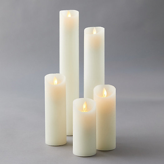 View larger image of Stargazer Flameless Cathedral Pillar Candle