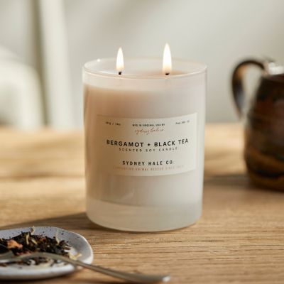 Sydney Hale Candle, Bergamot + Black Tea