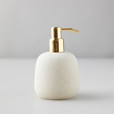 stone soap dispenser