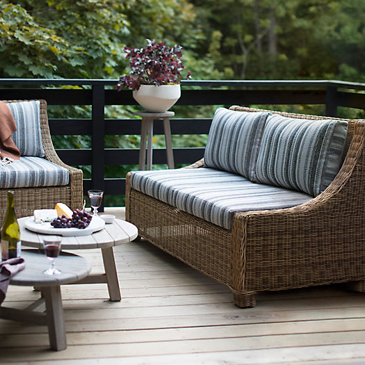 View larger image of Hillside Wicker Two Seat Sofa