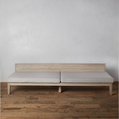 Vista Slatted Teak Extra Large Sofa Cushions, Set of 2
