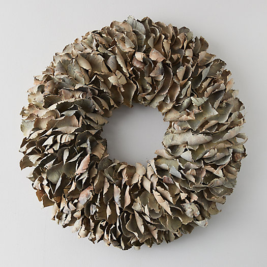 View larger image of Dried Palm Petal Wreath