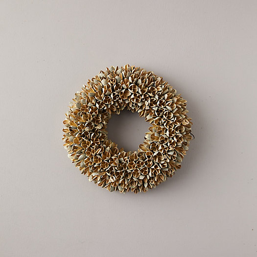 View larger image of Dried Bakuli Pod Wreath
