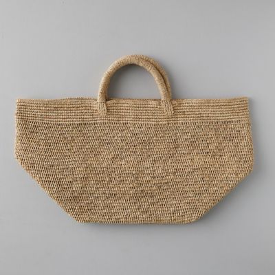 large raffia bag