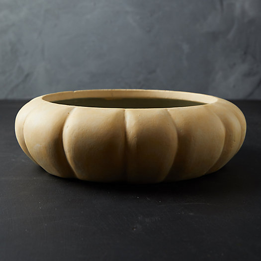 View larger image of Ceramic Pumpkin Bowl Pot