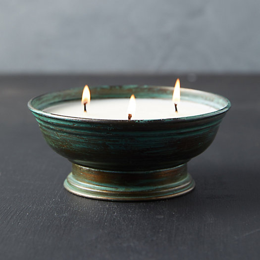 View larger image of Himalayan Antiqued Copper Candle, Bourbon Vanilla