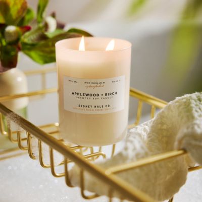 Sydney Hale Candle, Applewood + Birch Terrain