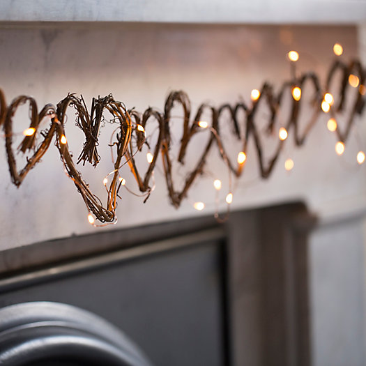 View larger image of Grapevine Hearts Garland