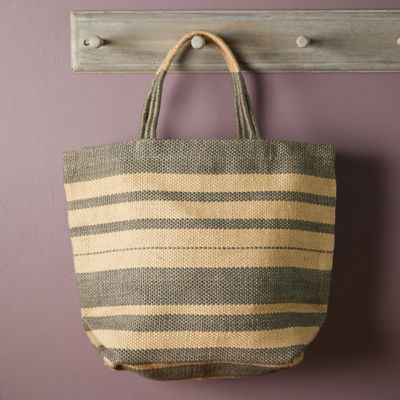 Light Brown Woven Pattern Tote