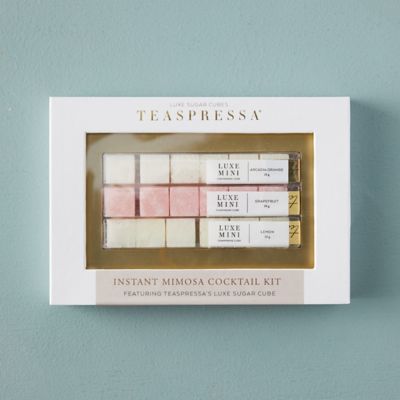 Teaspressa Luxe Sugar Cube Instant Champagne Cocktail Kit