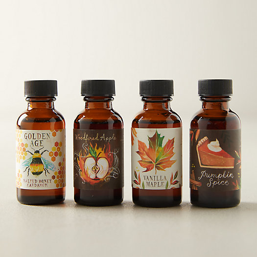 View larger image of Autumn Simple Syrups, Set of 4