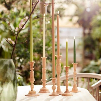Shop the Look: The Taper + Wood Candlestick Collection