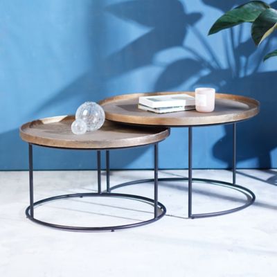 Round Nesting Coffee Tables