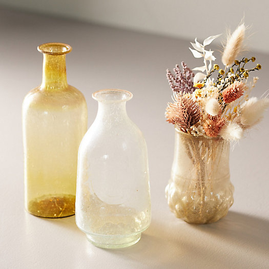 View larger image of Recycled Glass Bud Vases, Set of 3