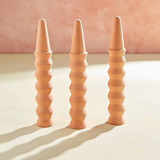 View larger image of Terracotta Irrigation Cones, Set of 3