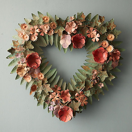 View larger image of Iron Heart Leaf Wreath