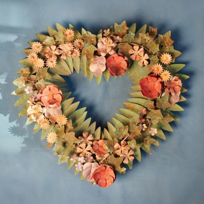 Iron Heart Leaf Wreath