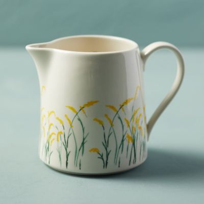 Goldenrod Ceramic Measuring Jug