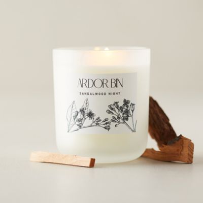 Ardor Bin Candle, Sandalwood Night