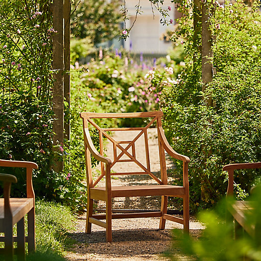 View larger image of Fretwork Teak Garden Chair
